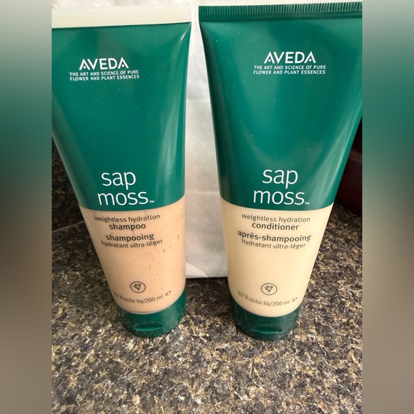 New, never used AVEDA Sap Moss set of shampoo AND conditioner. 6.7 fl oz each. - Picture 3 of 3